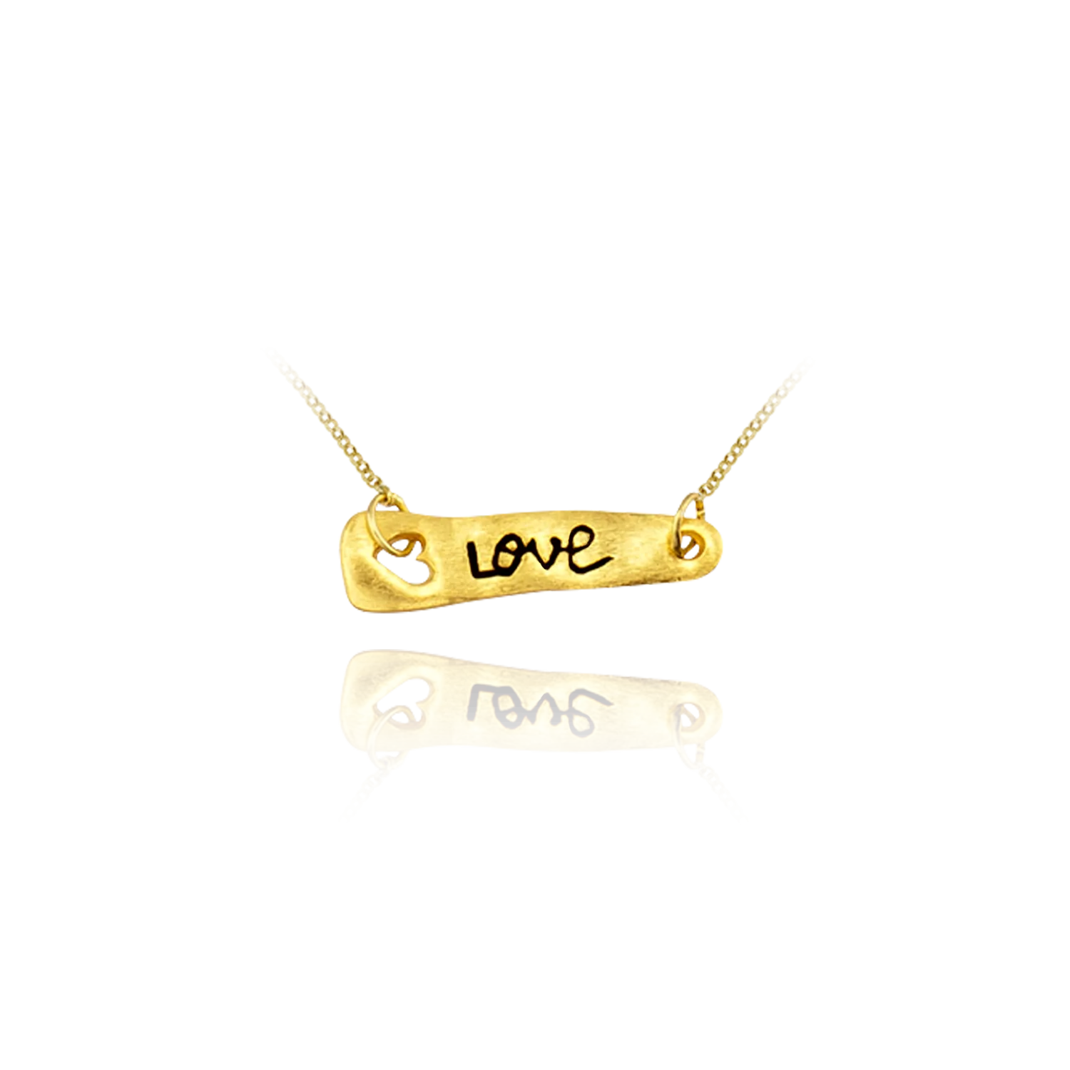 "Love" Banner Pendant
