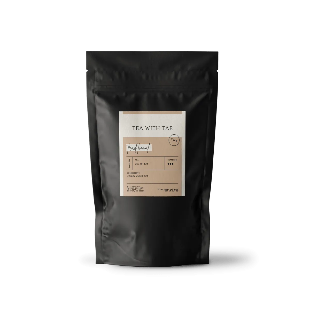 Raspberry Iced Tea Pouch (6x Gallon-Size Bags)