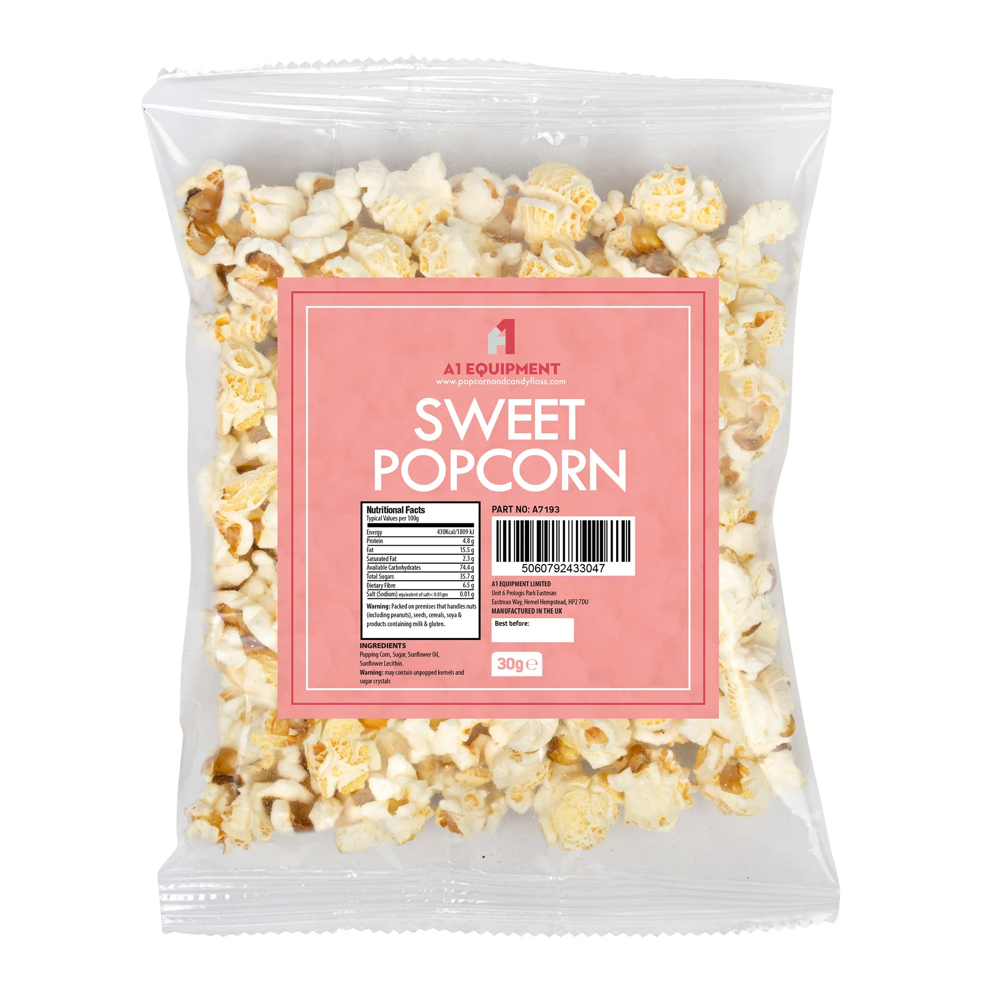 Ready to go Popcorn 50 Bags - Sweet