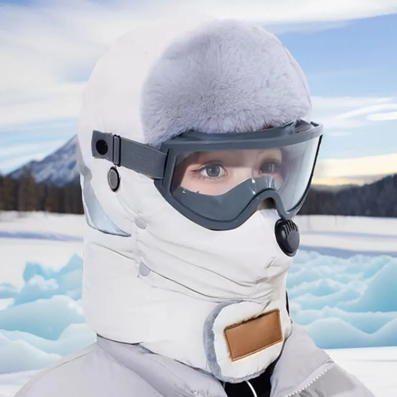 Reflective Safety Strip Warm Trapper Hat