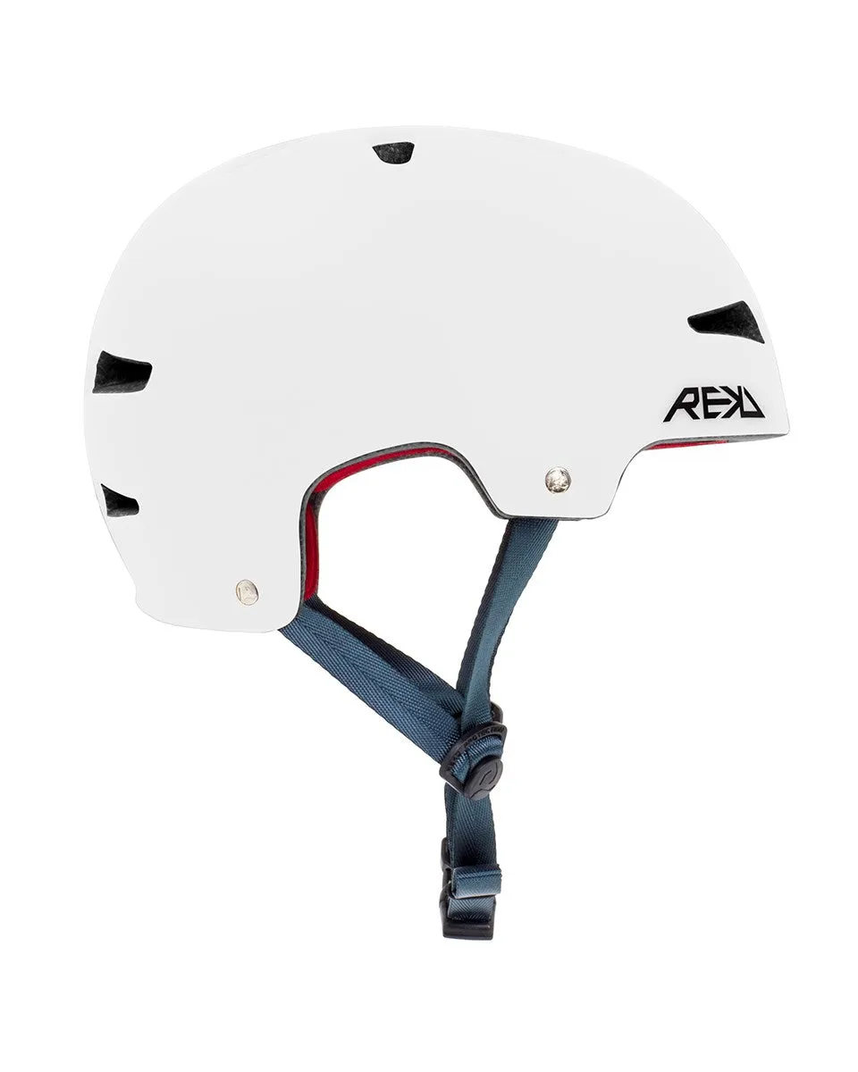 Rekd Ultralite In-Mold Helmet - White