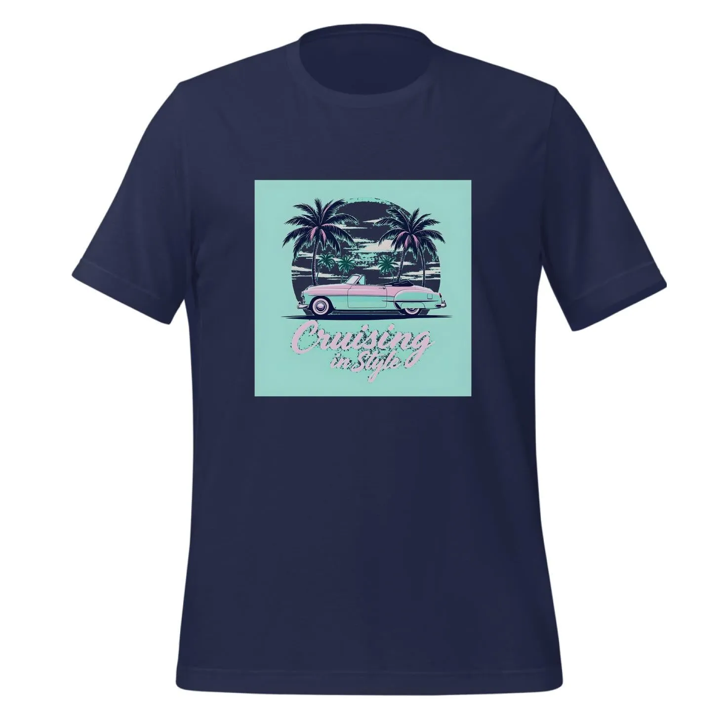 Retro Convertible Cruising in Style | Classic T-Shirt (Unisex)