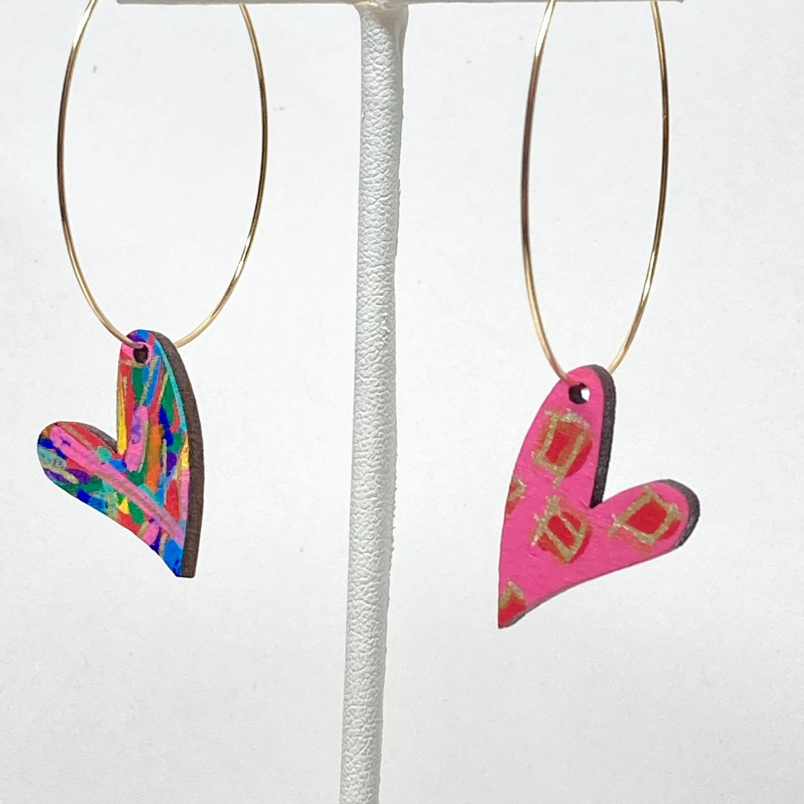REVERSIBLE HEART HOOPS