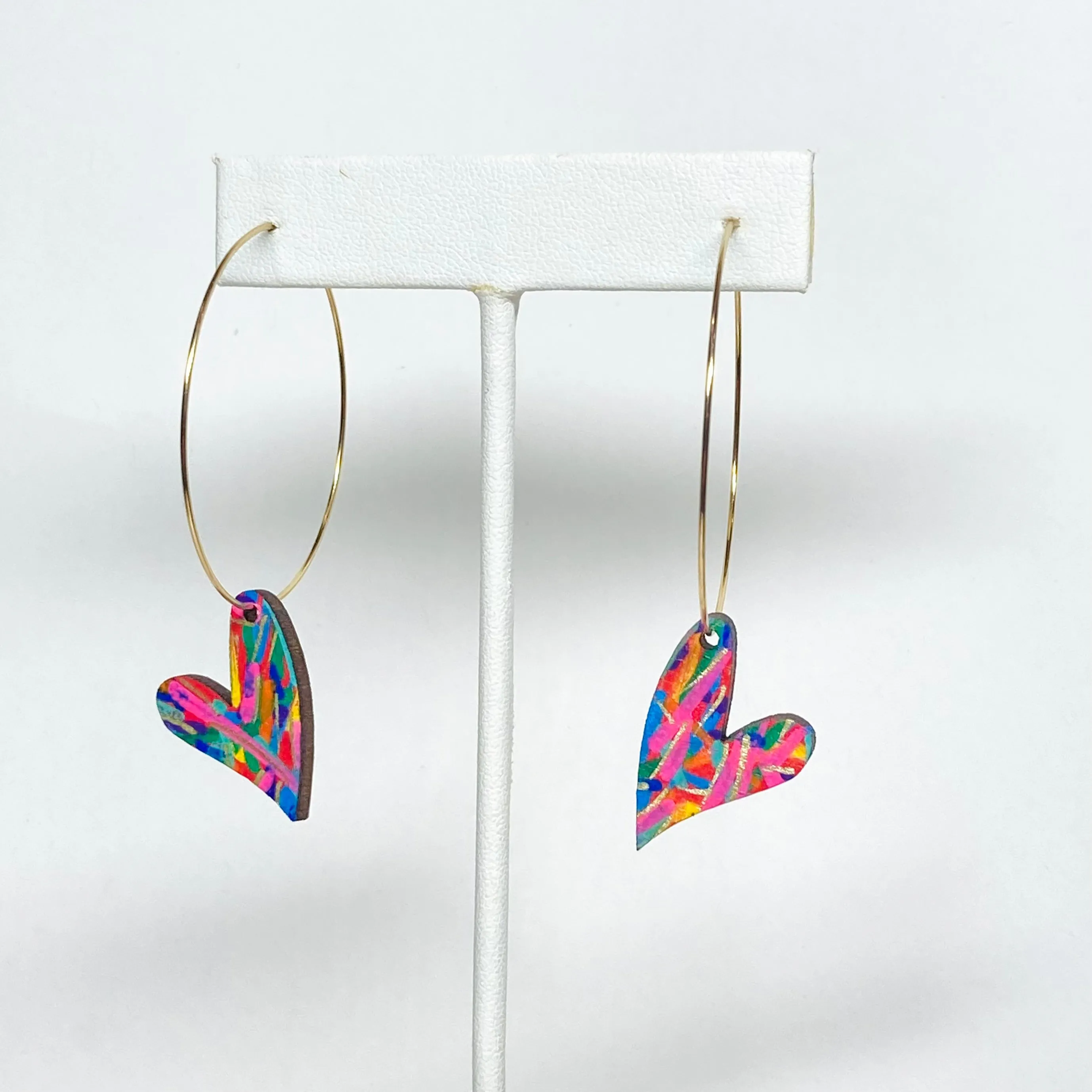 REVERSIBLE HEART HOOPS