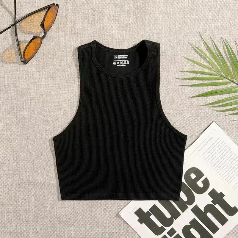 Ribbed Seamless Yoga Bra