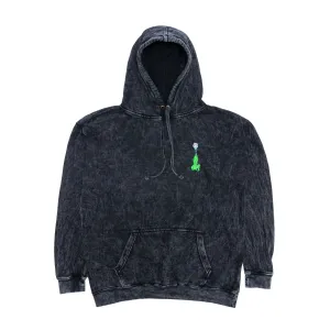 Ripndip Felpa con cappuccio uomo Stripndip  nero lavato