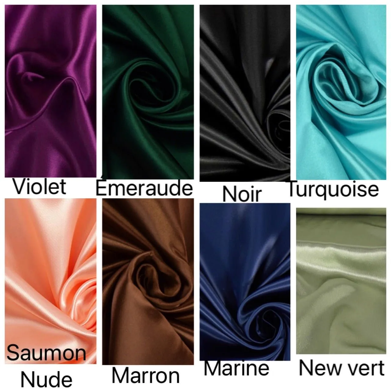 Robe convertible en Satin  - Robe Infinity - Choix de couleur - Robe Fendu en satin
