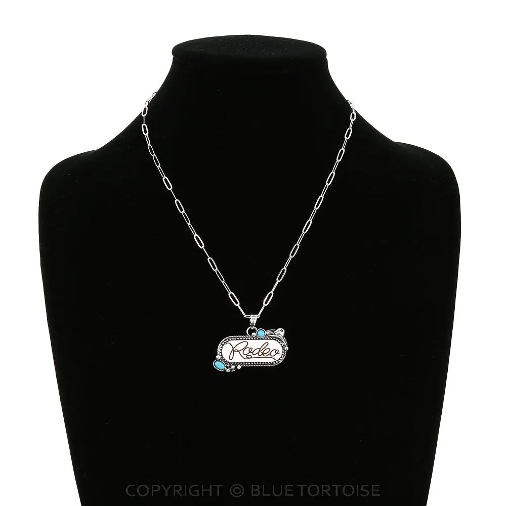 Rodeo Time Fashion Necklace