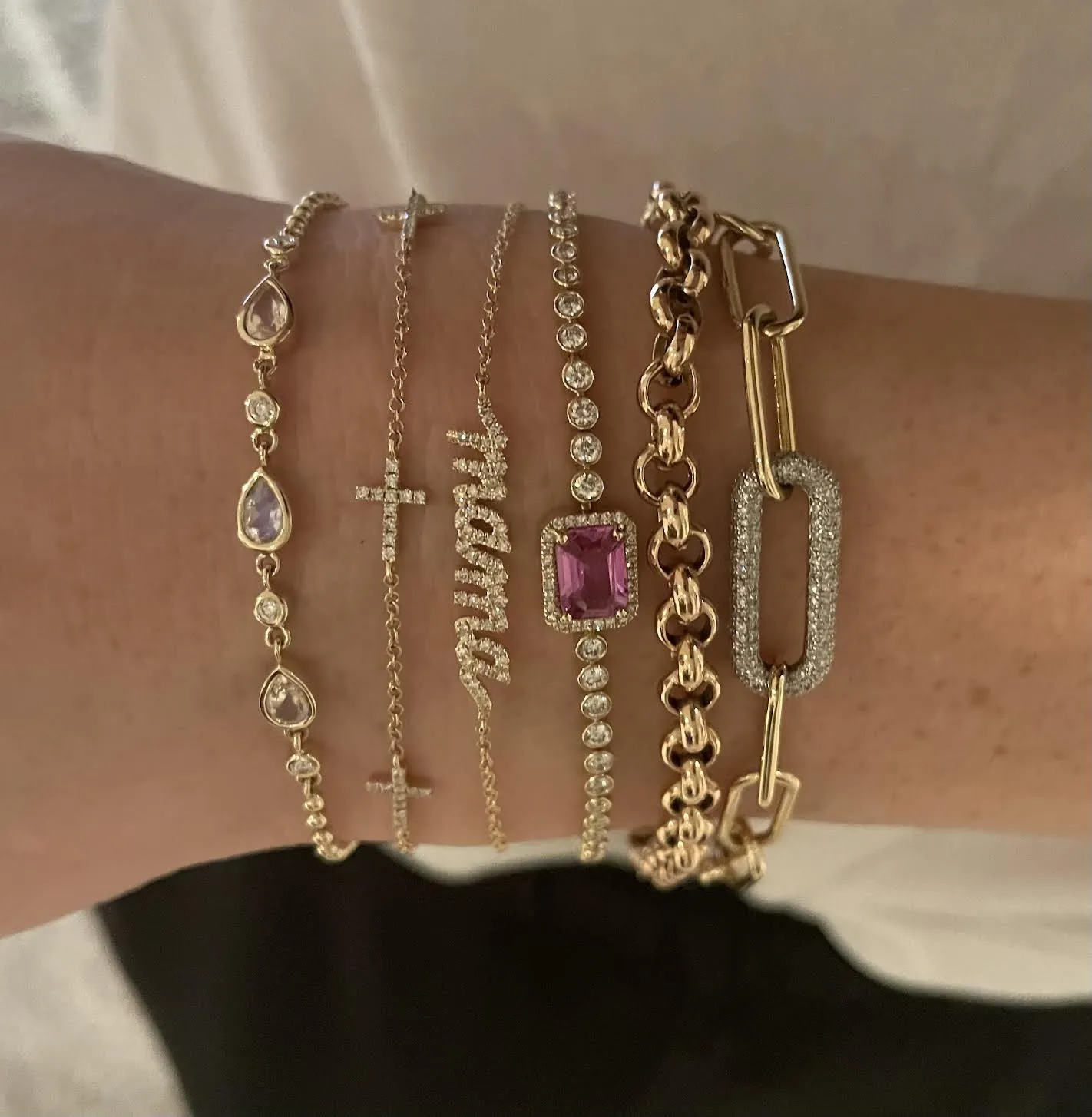 Round Link Chain Bracelet