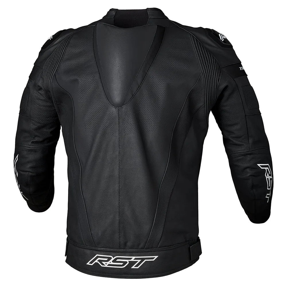 RST TRACTECH EVO 5 CE LEATHER JACKET [BLACK]