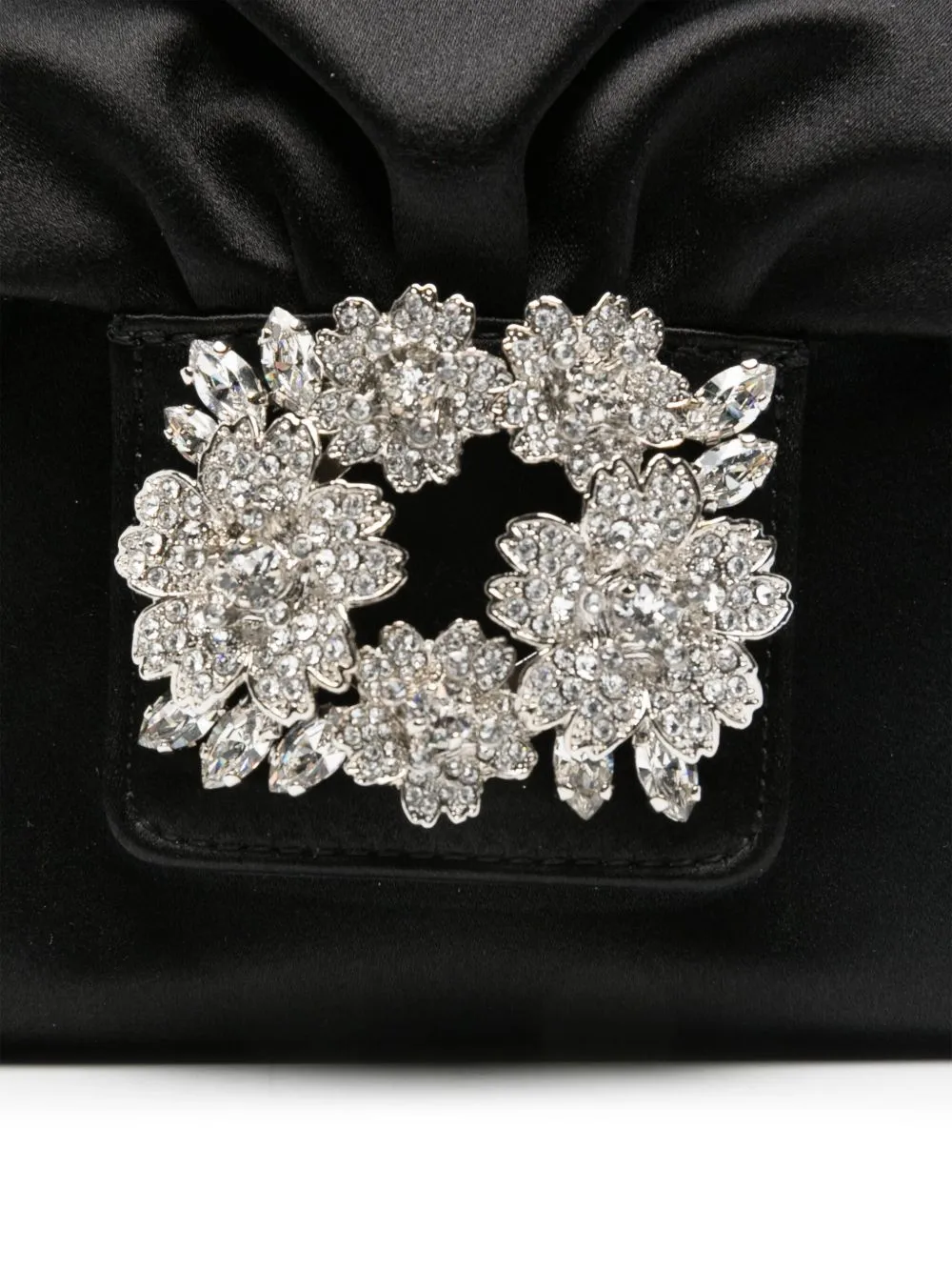 Rv bouquet satin clutch