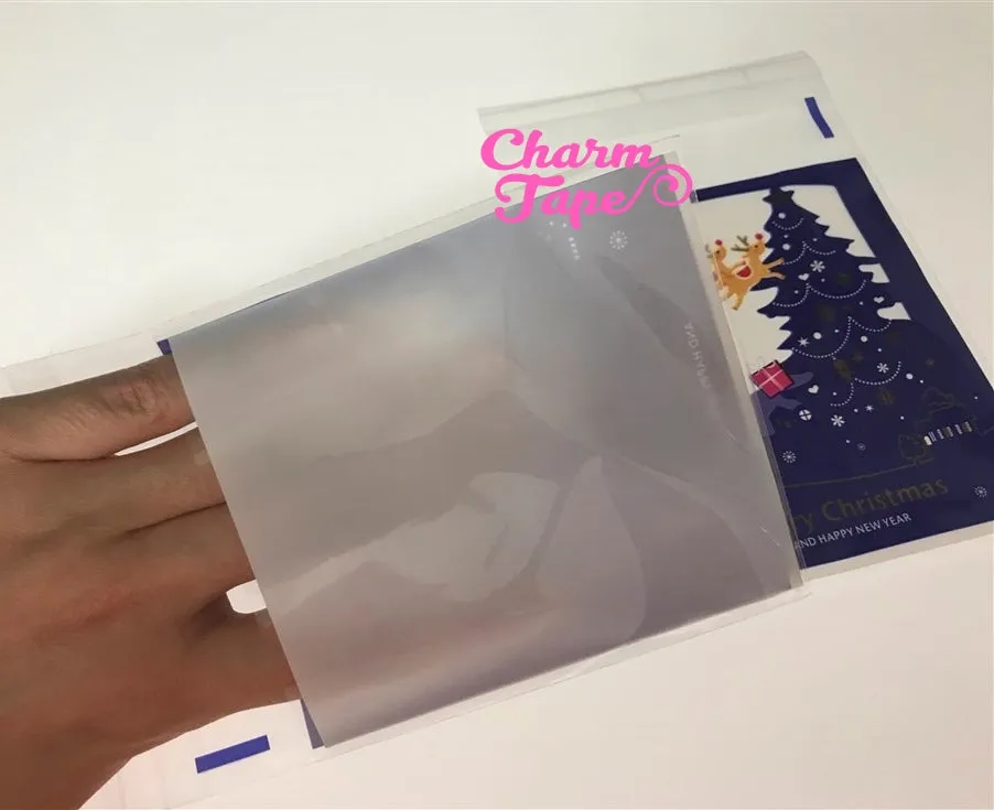 Santa Claus Midnight Blue Gift Bags Cello Self-adhesive Cookie bag - Favors Party bags 20/50 bags CB64