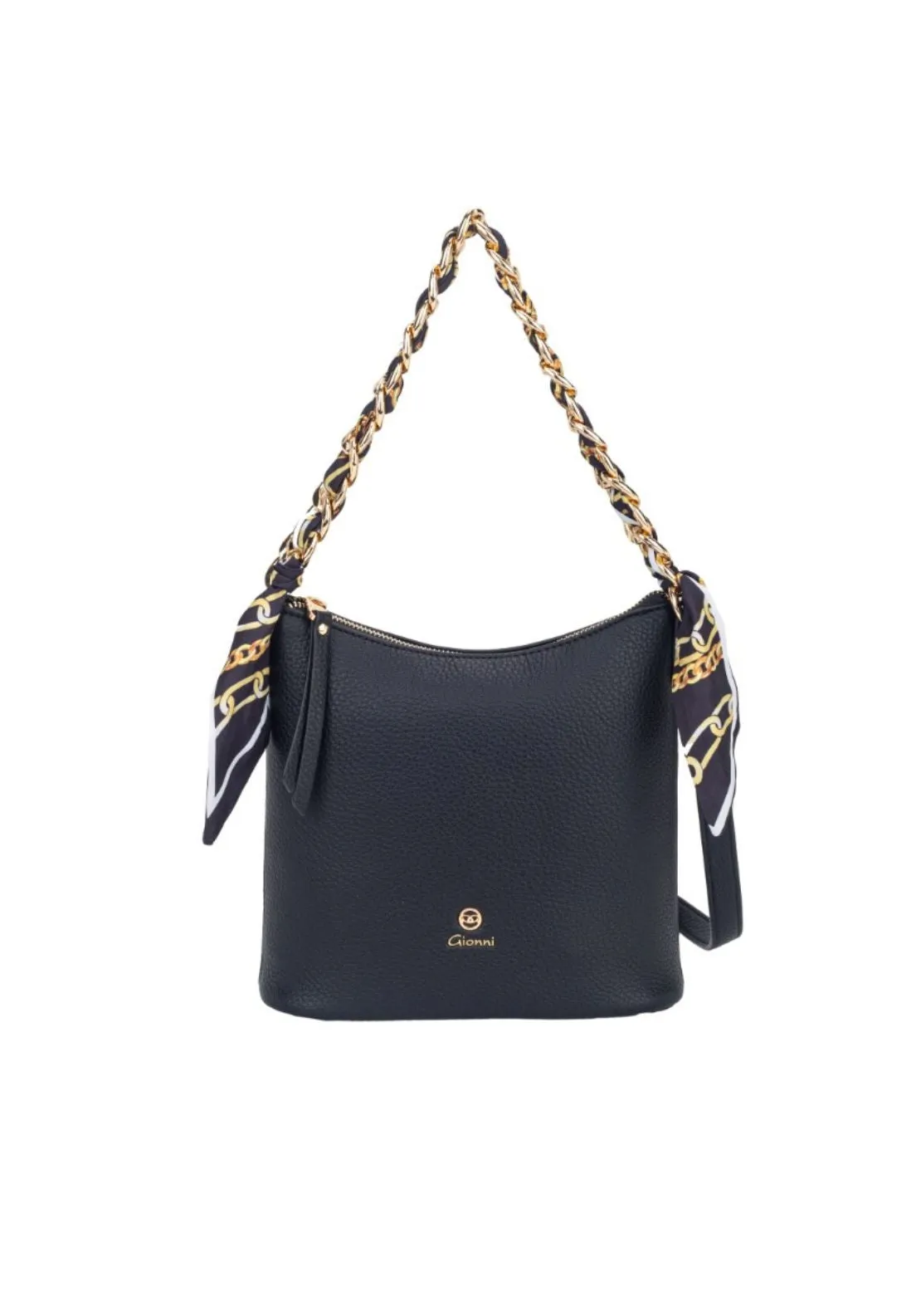 Seebreeze Zip Crossbody - Black