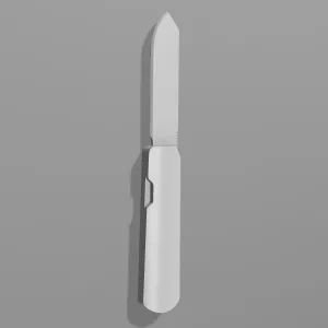 Sendy - Pocket Knife Silhouette - 3D Print Download