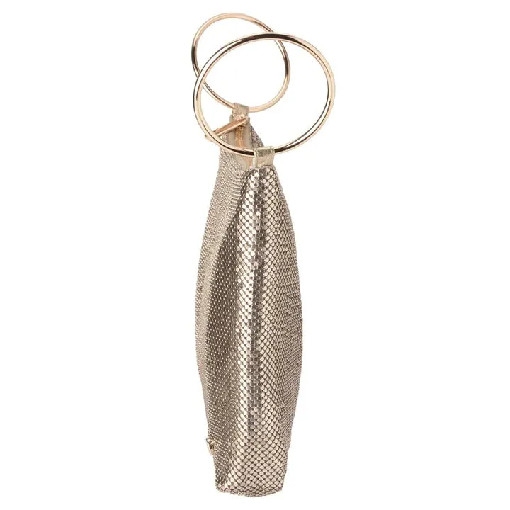 Shar Mesh Convertible Bag - Gold