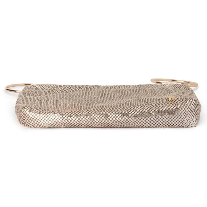 Shar Mesh Convertible Bag - Gold