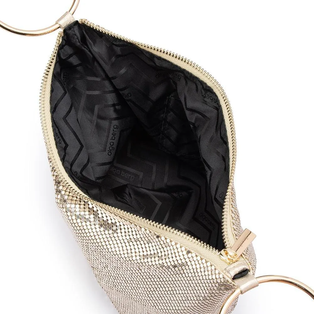 Shar Mesh Convertible Bag - Gold