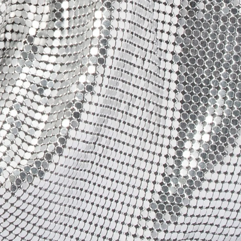 Shar Mesh Convertible Bag - Silver