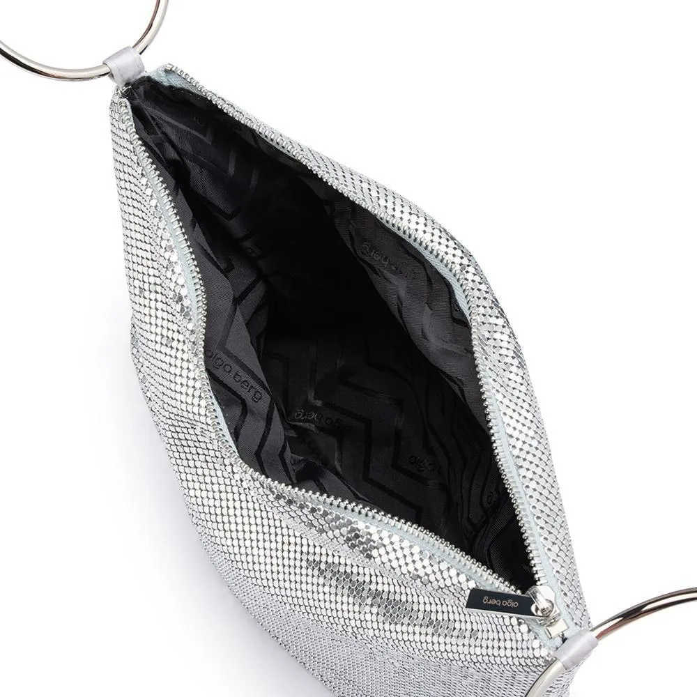 Shar Mesh Convertible Bag - Silver
