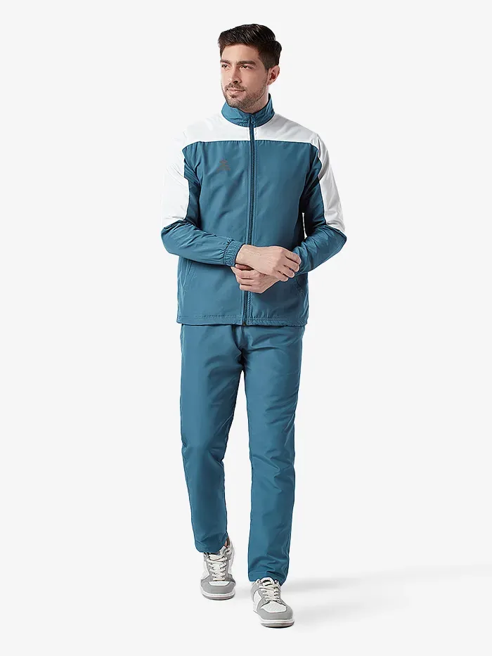 Shrey Classic Comfort Track Suit Combo Teal White