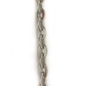 Silver Cable Link Chain by the Inch (#3050)