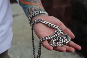 SILVER CUBAN LINK
