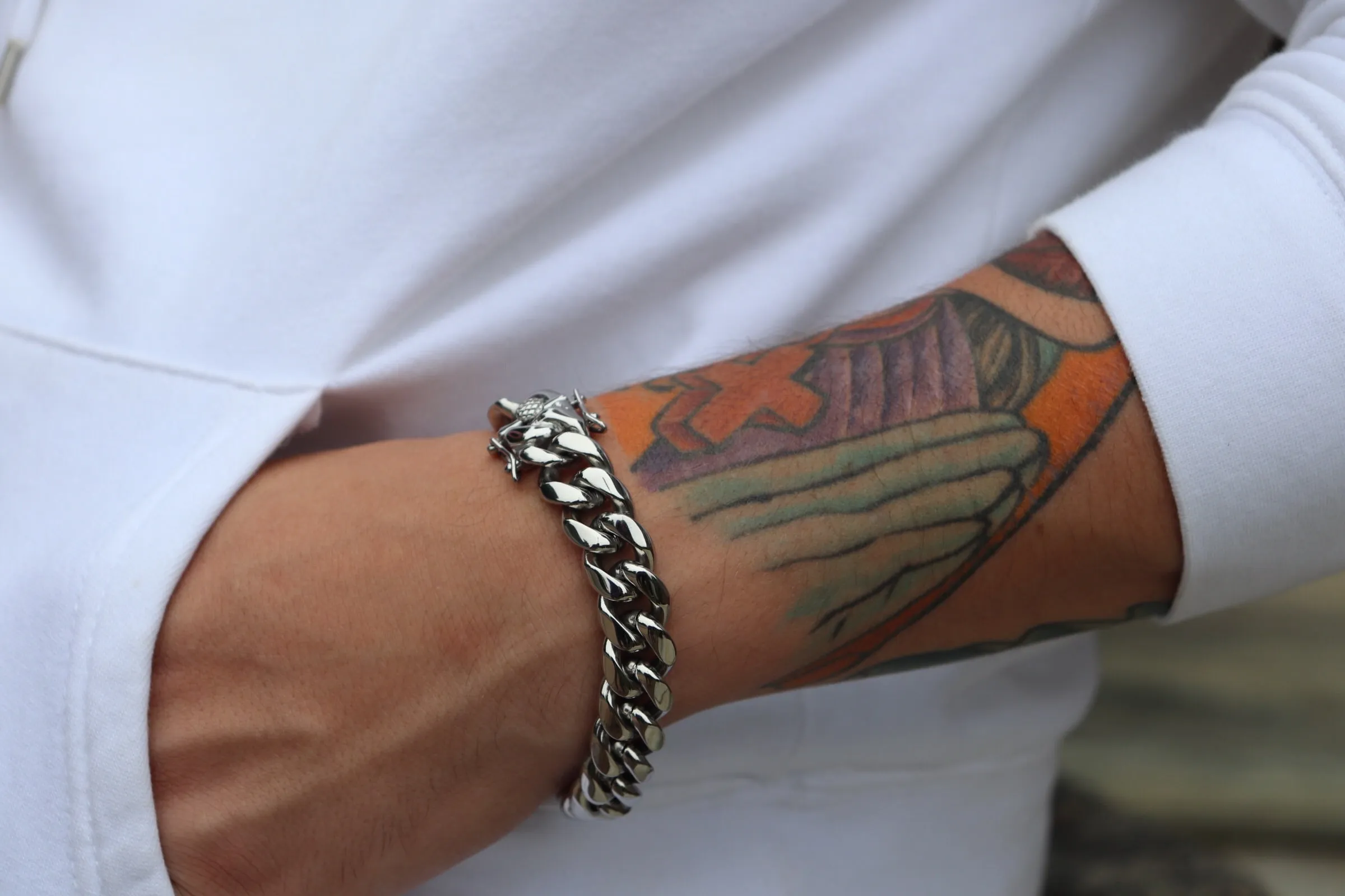 SILVER CUBAN LINK