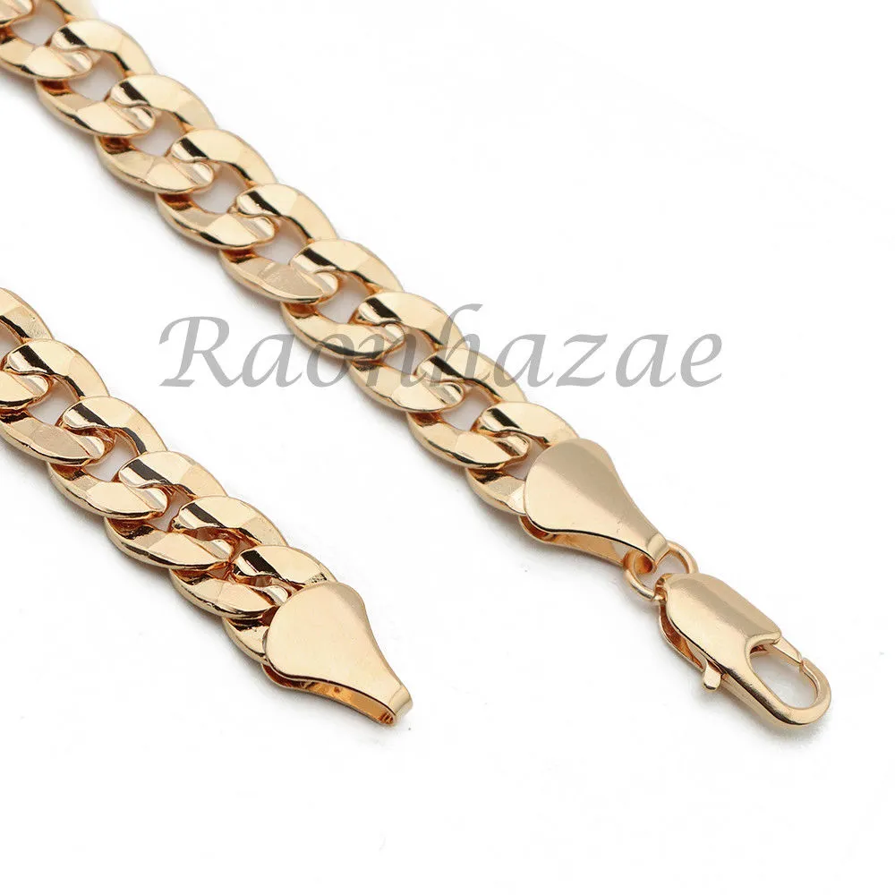 Silver PT Designer Bezel Metal Band Round Watch Diamond Cut Cuban Bracelet G89S