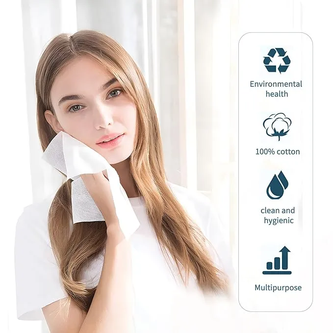 Simfree 100PCS Compressed Towel,Disposable Face Compressed Towel,Disposable Portable Face Towel Mini Tablets Cotton Coin Tissue for Travel,Camping,Hiking,Sports, Home Compressed Hand Wipes(Blue)