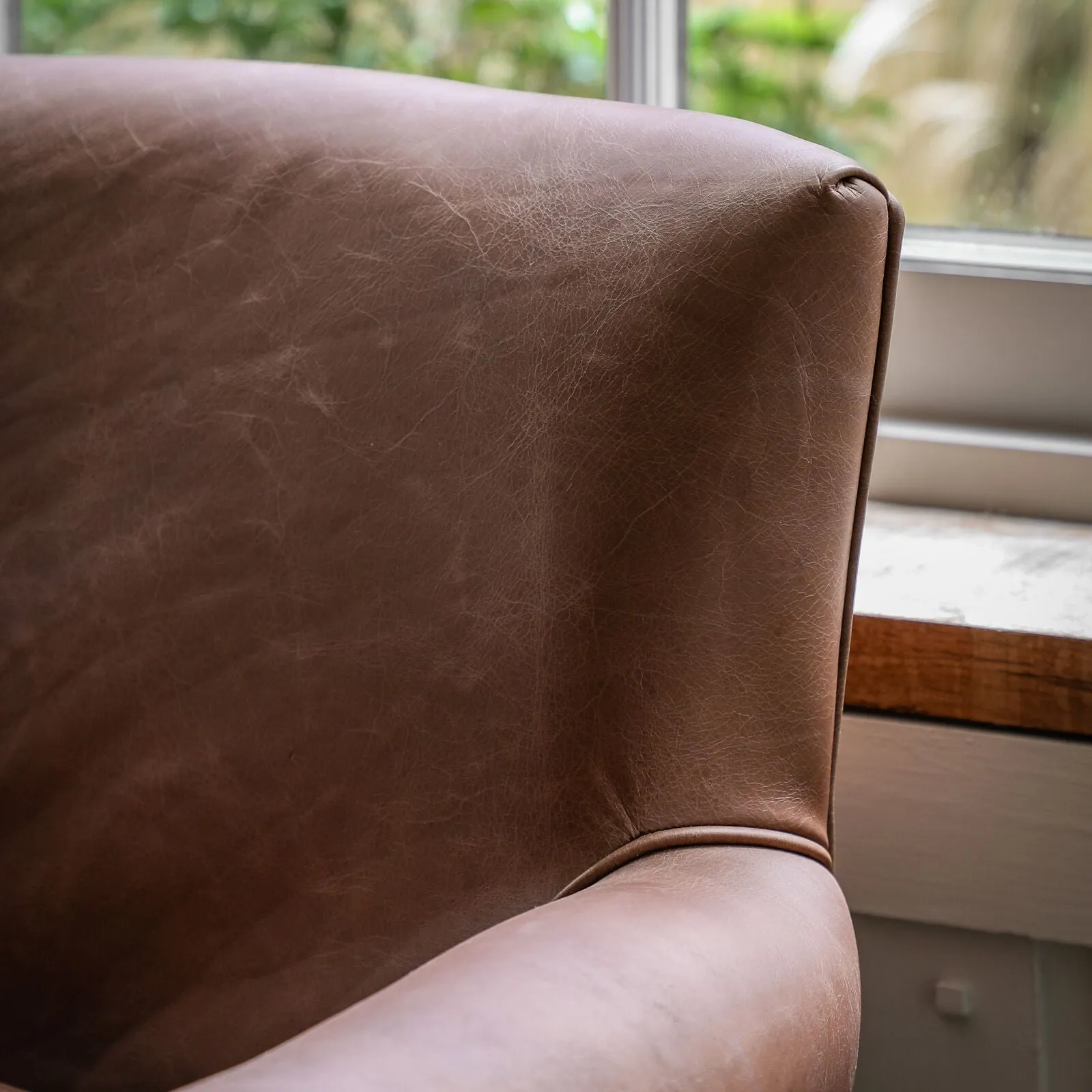 Sir Alfred Vintage Leather Armchair
