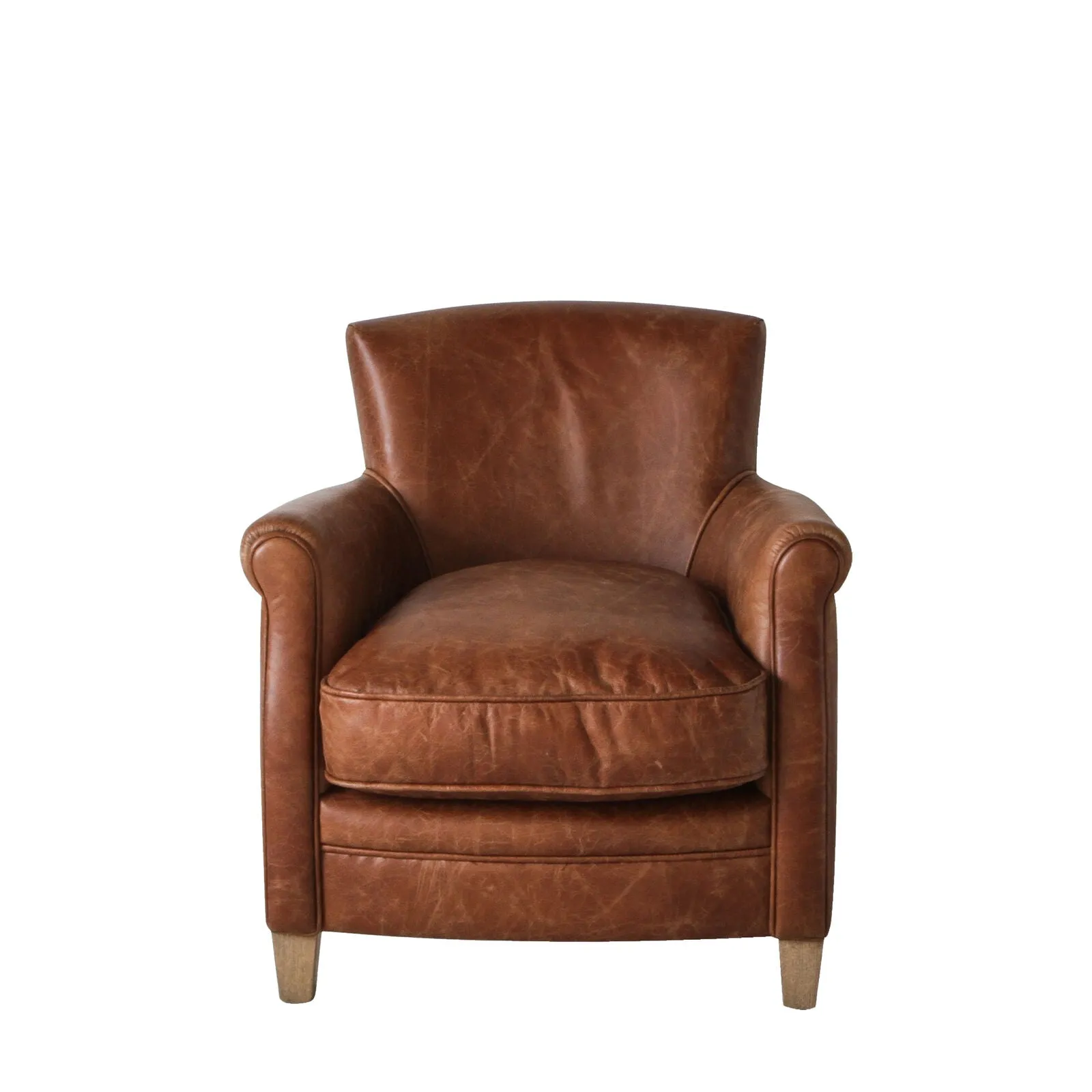 Sir Alfred Vintage Leather Armchair