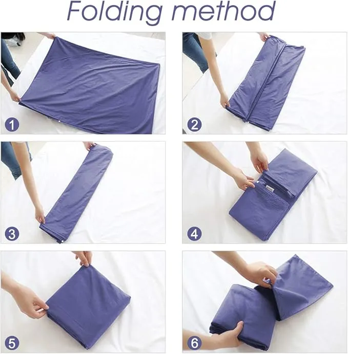 Sleeping Bag Liner Camping Travel Home Bed Sheet Lightweight Breathable Hotel Compact Sacks