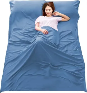Sleeping Bag Liner Camping Travel Home Bed Sheet Lightweight Breathable Hotel Compact Sacks