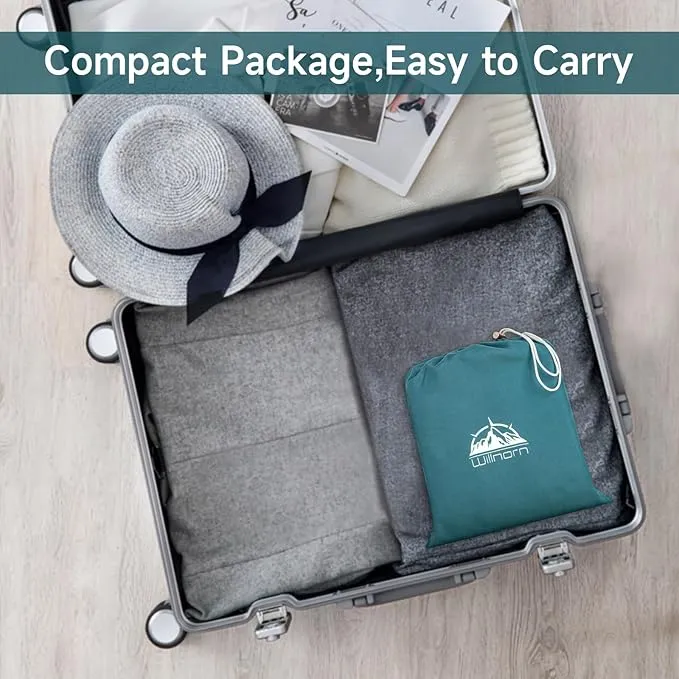 Sleeping Bag Liner,Travel Sheets & Adult Sleep Sack for Backpacking,Hotels & Hostels,Lightweight Single Camping Sleeping Bag Liners for Travel