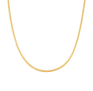 Snake Pendant on Gold Chain