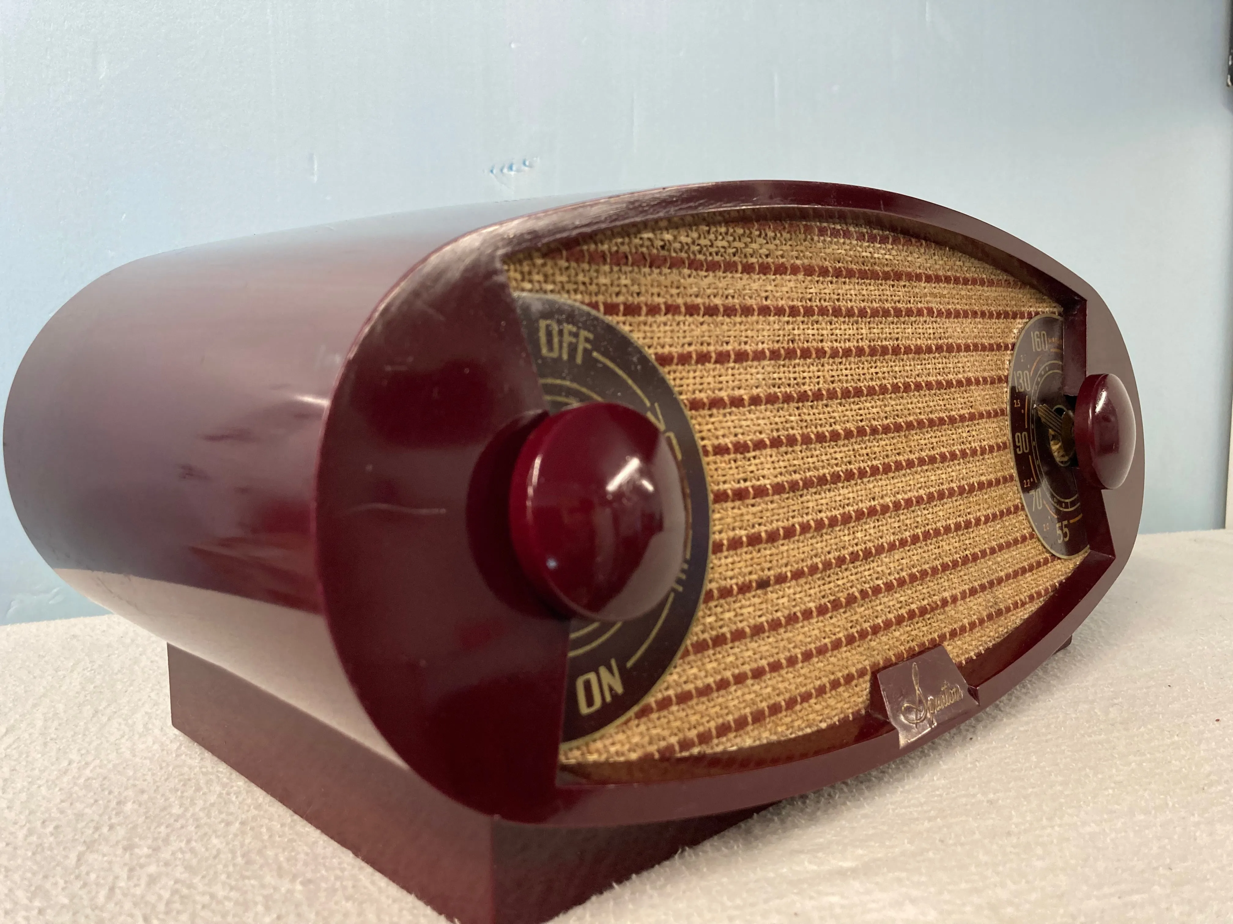 Sparton 5651 “Football” Bluetooth Speaker With FM Option