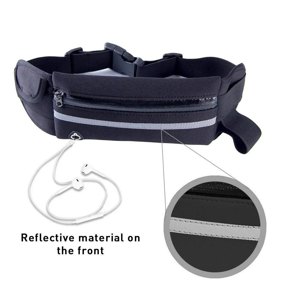 Sports Running Belt and Travel Fanny Pack for Jogging, Cycling and