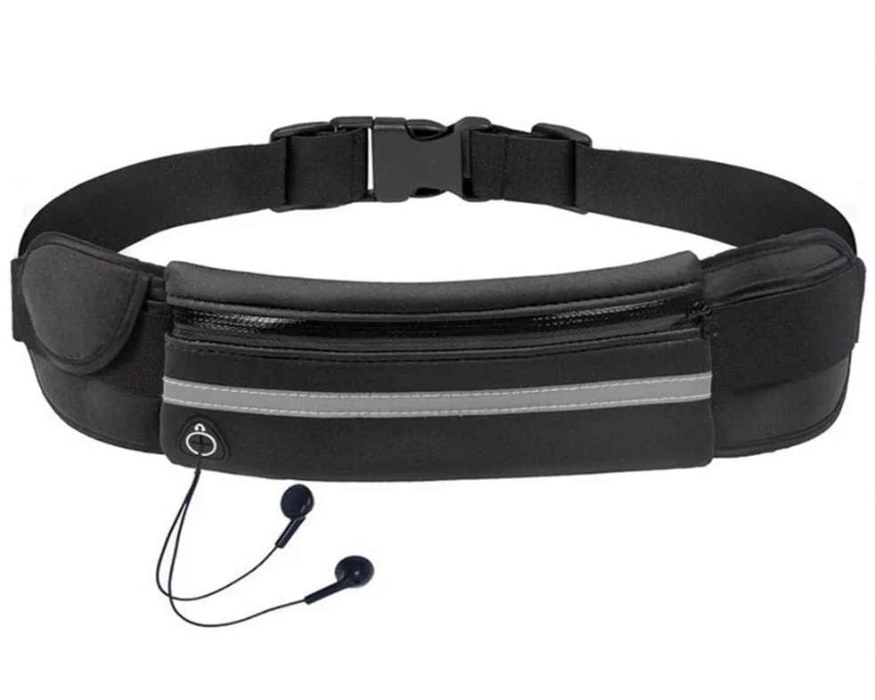 Sports Running Belt and Travel Fanny Pack for Jogging, Cycling and