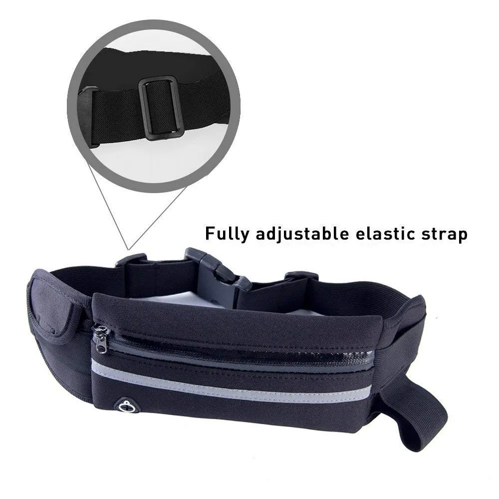 Sports Running Belt and Travel Fanny Pack for Jogging, Cycling and