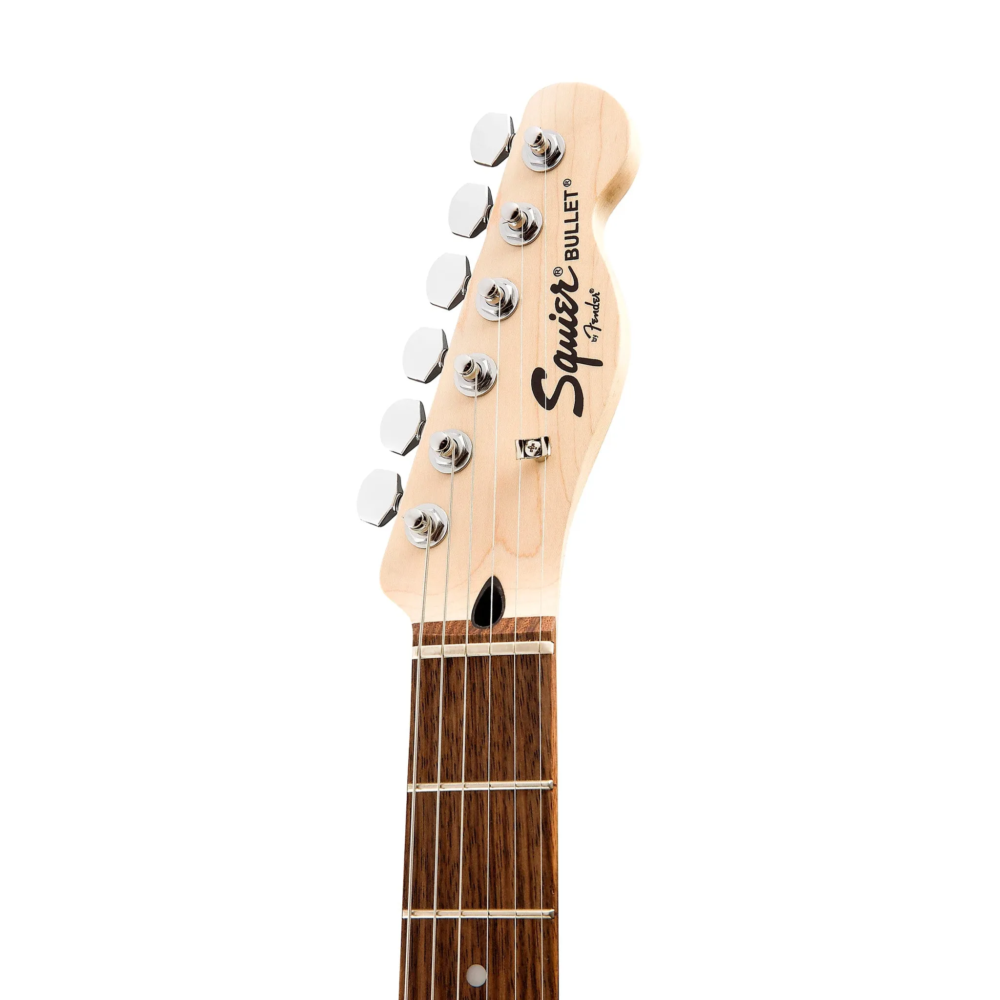 Squier FSR Bullet Telecaster Electric Guitar, Laurel FB, Red Sparkle