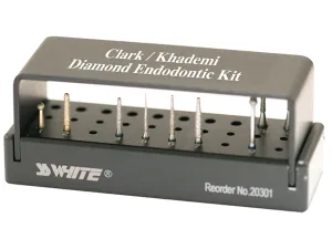SS White® Clark Khademi Endodontic Diamond Kit
