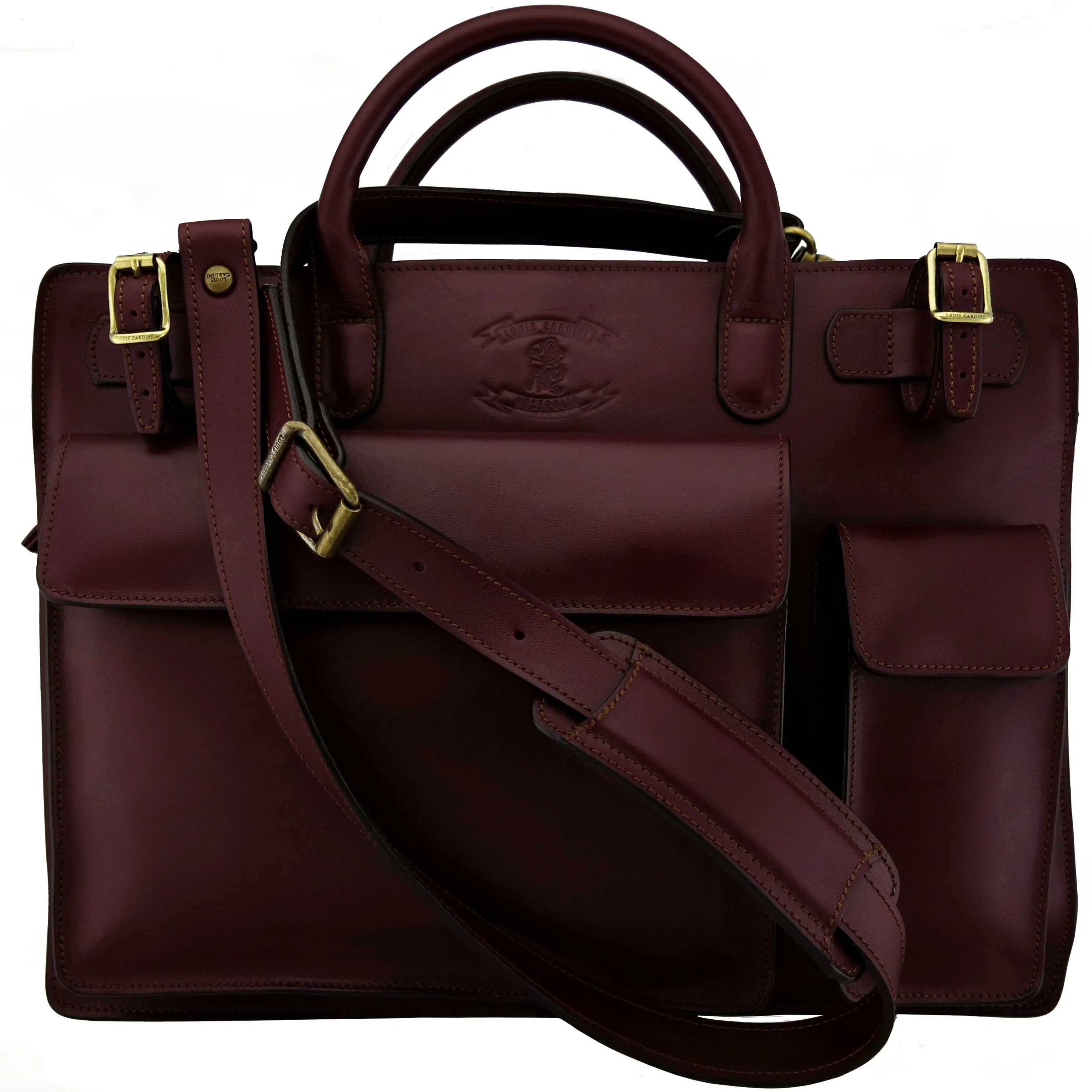 STAGE TWO XL- Briefcase ( 1 XL Large Soft Briefcase, Messenger Wider Satchel )