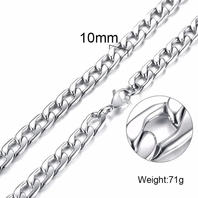 Stainless Steel Curb Link Chain