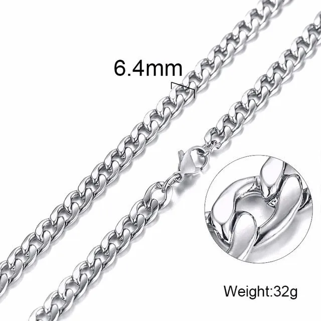Stainless Steel Curb Link Chain