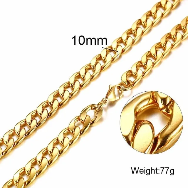 Stainless Steel Curb Link Chain