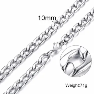 Stainless Steel Curb Link Chain