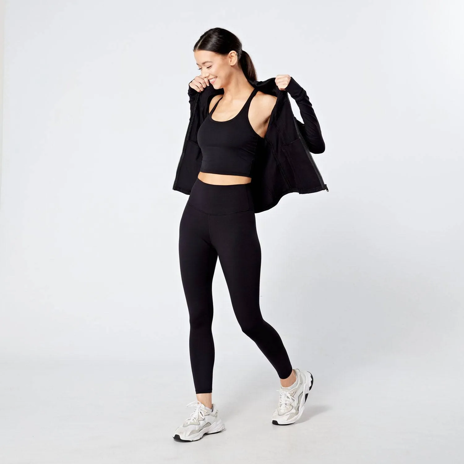 Stealth Support Sports Bra black