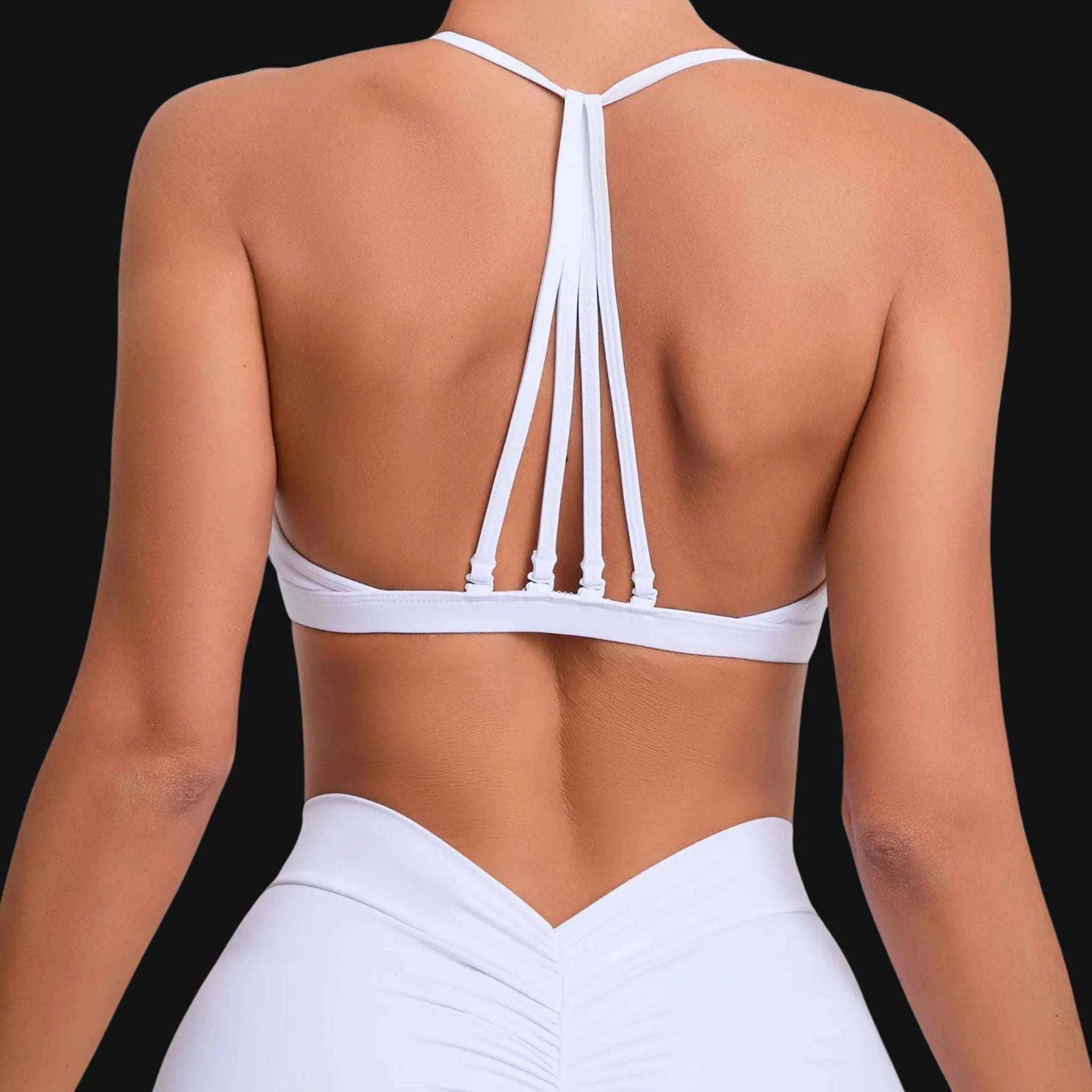Strappy Back Sports Bra