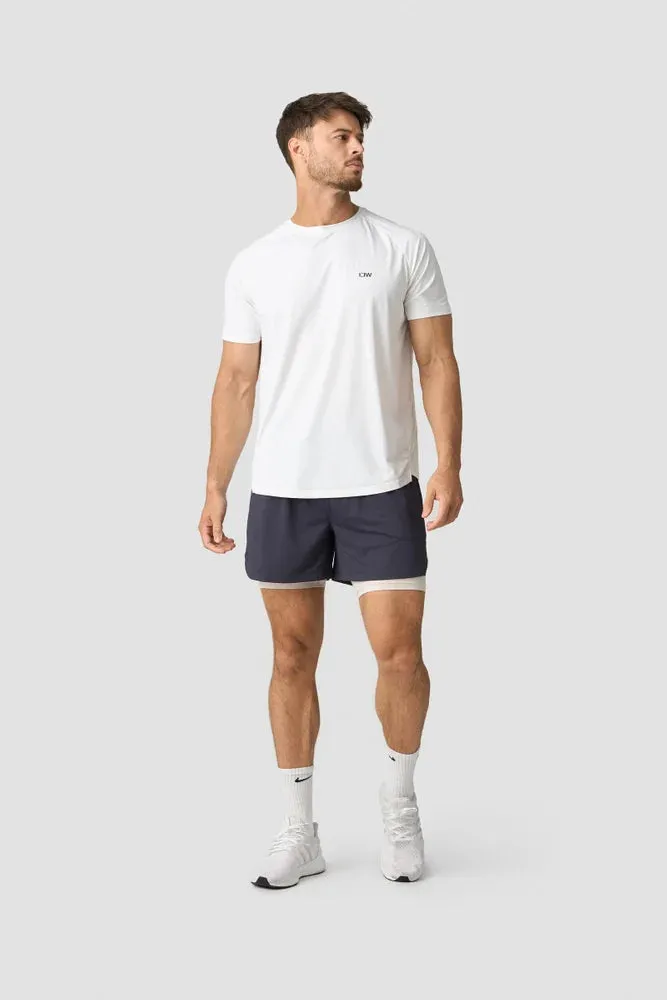 Stride Raglan T-shirt White
