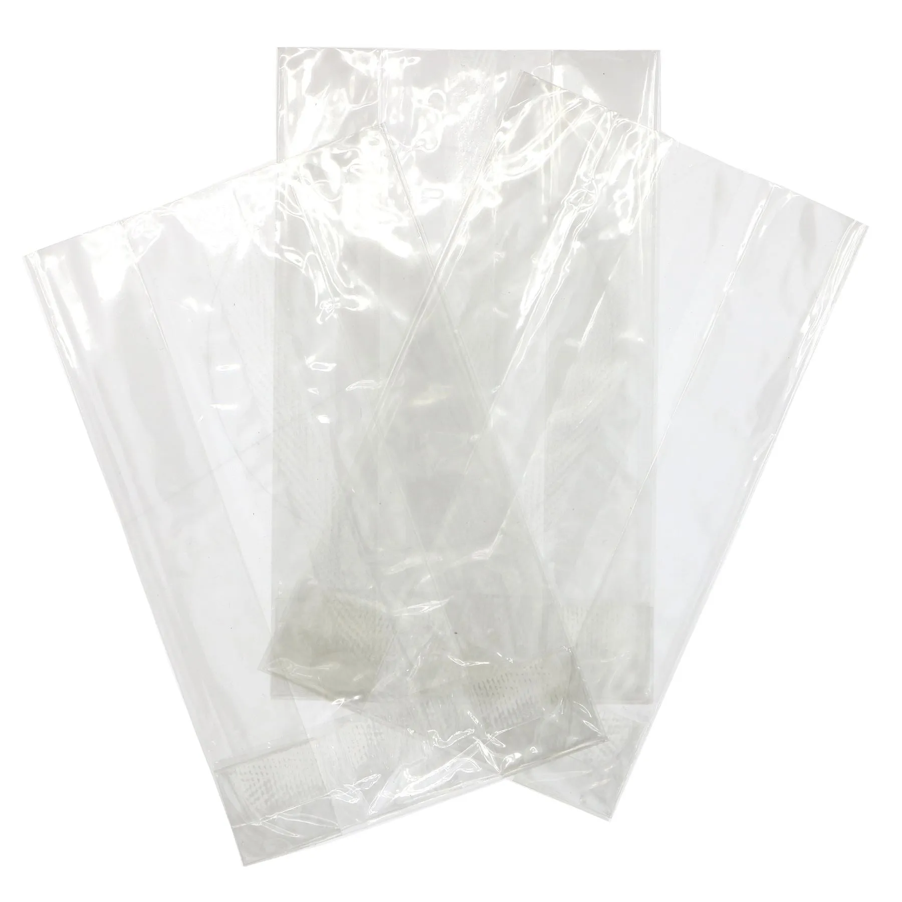Suma | Cellophane Bags - XSmall - Block Bottom 5" x 4.5" x 3" | 1000 bags
